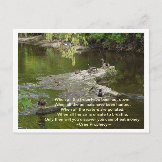 Wanneer alle briefkaart (Voorkant)