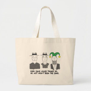 Wanneer Amish 40-zak draait Grote Tote Bag