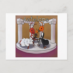 Wanneer Ants Elope Rick London Funny Briefkaart