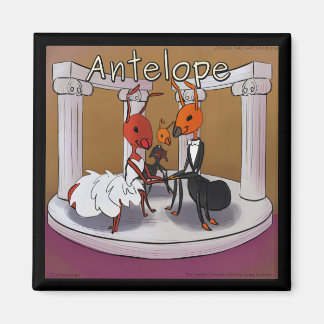 Wanneer Ants Elope Rick London Funny Comic Magneet