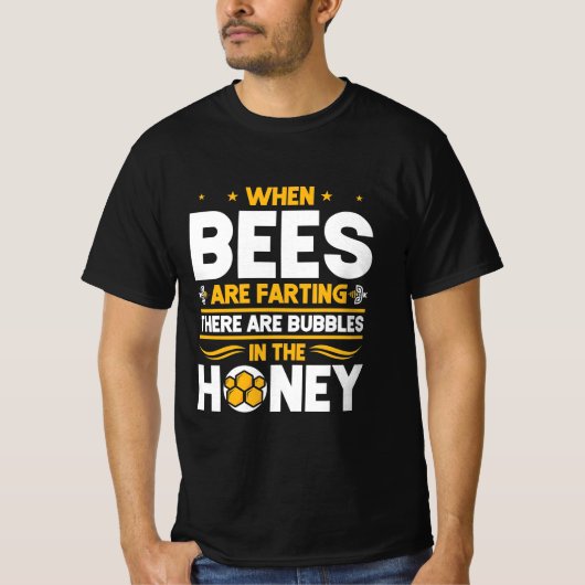 Wanneer bijen kweken t-shirt (Voorkant)