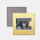 Wanneer bloemen niet genoeg zijn magneet (Voorkant / Achterkant)