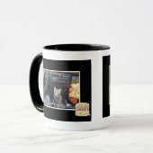 Wanneer bloemen niet genoeg zijn mok (Voorkant links)