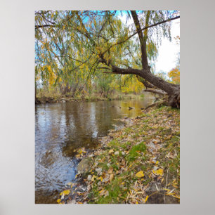 Wanneer de bladeren spelen een melodie poster