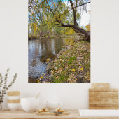 Wanneer de bladeren spelen een melodie poster (Keuken)