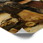 Wanneer de boten weg zijn, Walter Langley Poster (Hoek)