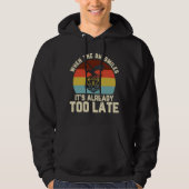 Wanneer de DM Smile RPG Nerd Retro Hoodie (Voorkant)