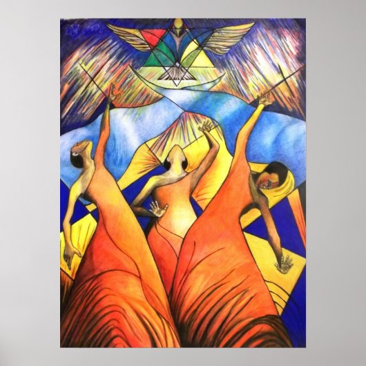 Wanneer de geluiden omhoog gaan poster (Voorkant)