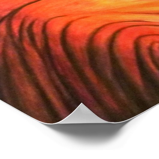 Wanneer de geluiden omhoog gaan poster (Hoek)