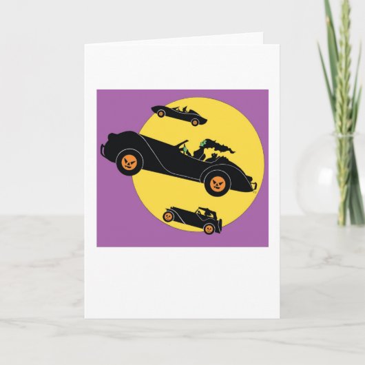 Wanneer de Heksen berijden Kaart (Voorkant)