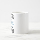 Wanneer de hel bevriest boven ijs Vist Humor Koffiemok (Center)