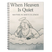 Wanneer de hemel stil is – spiraal Notitieboek (Voorkant)