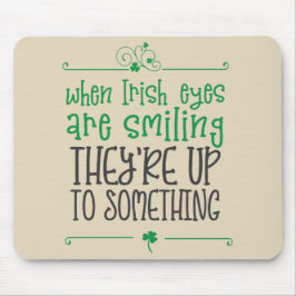 Wanneer de Ierse ogen de Muismat van sint-Patricks