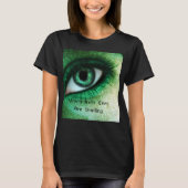 wanneer de Ierse ogen glimlachen T-shirt (Voorkant)