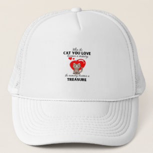Wanneer de kat waar je van houdt een geheugen word trucker pet