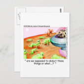 Wanneer de Koeien de ruimte Rulden geeft het Funny Briefkaart (Voorkant / Achterkant)