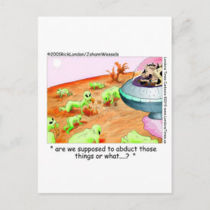 Wanneer de Koeien de ruimte Rulden geeft het Funny Briefkaart