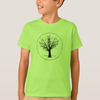 Wanneer de laatste boom is gedroogd t-shirt