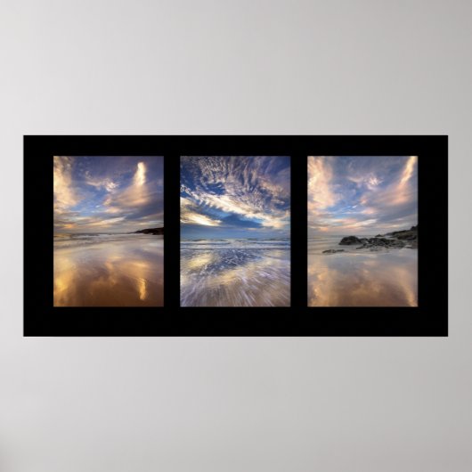 Wanneer de lucht en het zee elkaar ontmoeten. poster (Voorkant)
