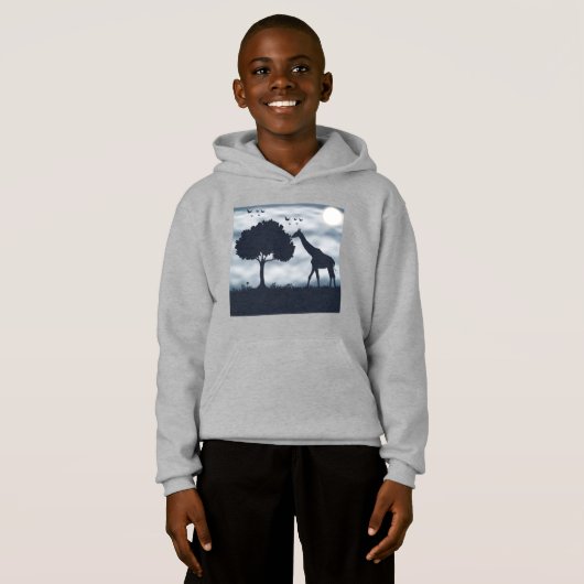 Wanneer de maan fluistert naar de Giraffe (Voorkant volledig)