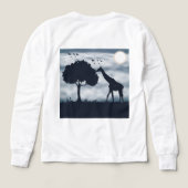 Wanneer de maan fluistert naar de Giraffe (Achterkant)