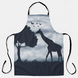Wanneer de maan fluistert naar de Giraffe Schort
