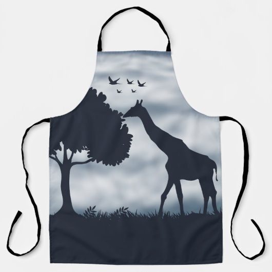 Wanneer de maan fluistert naar de Giraffe Schort (Voorkant)