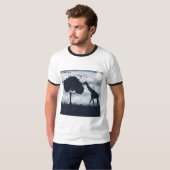 Wanneer de maan fluistert naar de Giraffe T-shirt (Voorkant volledig)
