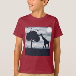 Wanneer de maan fluistert naar de Giraffe T-shirt