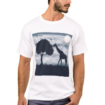 Wanneer de maan fluistert naar de Giraffe