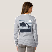 Wanneer de maan fluistert naar de Giraffe T-shirt (Achterkant volledig)