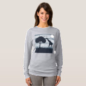 Wanneer de maan fluistert naar de Giraffe T-shirt (Voorkant volledig)