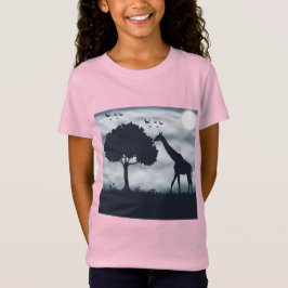 Wanneer de maan fluistert naar de Giraffe T-shirt