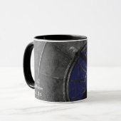 Wanneer de regen Gothic Art Mok wordt (Voorkant links)
