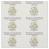 Wanneer de Reporters van het Hof Bewerkbare TekstC Stof (Swatch)