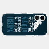 Wanneer de roek laag vlieg Case-Mate iPhone case (Achterkant (horizontaal))
