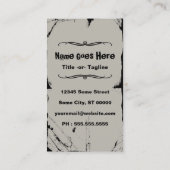 wanneer de skies grijs visitekaartje zijn (Achterkant)