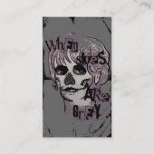 wanneer de skies grijs visitekaartje zijn (Voorkant)