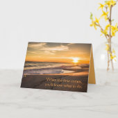 Wanneer de Tijd Notecard komt Kaart (Gele Bloem)