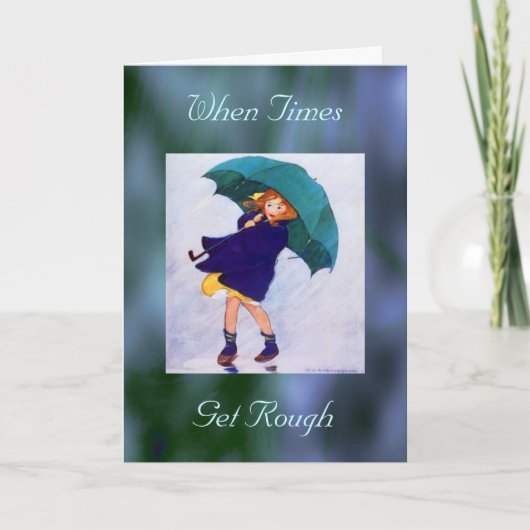 Wanneer de tijden ruwe kaart krijgen (Voorkant)