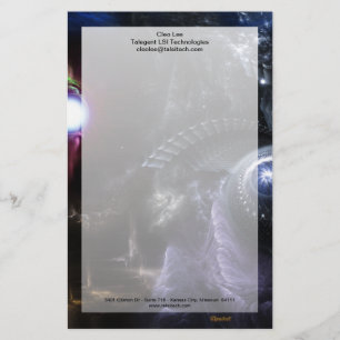 Wanneer de Universitaire Kunstlaterie botst Briefpapier