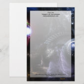 Wanneer de Universitaire Kunstlaterie botst Briefpapier (Voorkant / Achterkant)
