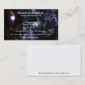 Wanneer de Universitsen fractaal KunstVisitekaartj Visitekaartje (Voorkant / Achterkant)