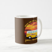 WANNEER DE VAN ROCKING... grappig vanlife 4 ooit i Koffiemok (Voorkant rechts)