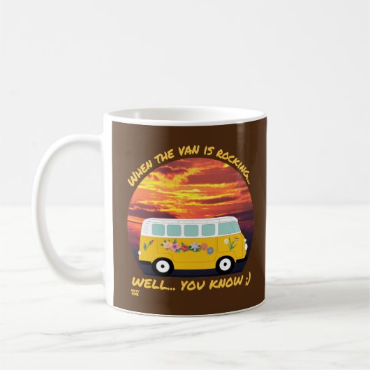 WANNEER DE VAN ROCKING... grappig vanlife 4 ooit i Koffiemok (Links)