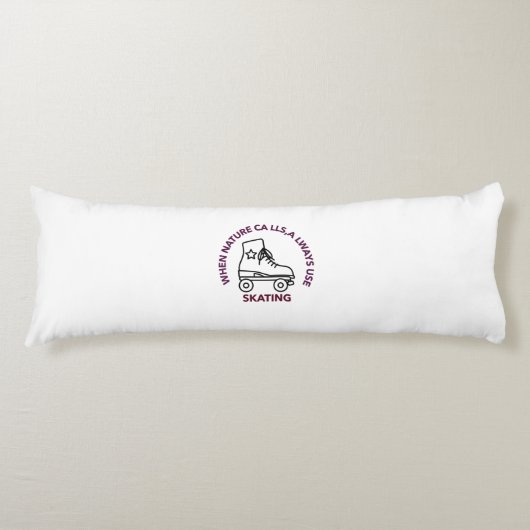 wanneer de vraag van de natuur, altijd gebruik het lichaamskussen (Voorkant)