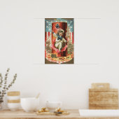 Wanneer de vrijheidsvlag langs gaat poster (Keuken)