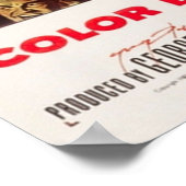 Wanneer de Wereld 1951 Sci Fi Klassieke Film van d Poster (Hoek)