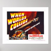 Wanneer de Wereld 2 collide Poster (Voorkant)