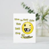 Wanneer de wereld briefkaart (Staand voorkant)